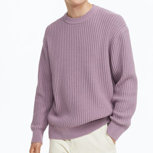 Le <span class=keywords><strong>pull</strong></span> de couleur unie <span class=keywords><strong>fait</strong></span> <span class=keywords><strong>maison</strong></span> peut être personnalisé LOGO 100% coton pour hommes - Product Image 2