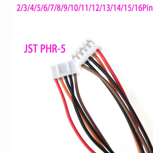 موصل JST PHR-5 ذو 5 دبابيس بمسافة 2.0 مم، كابل توصيل ذكر مع سلك للمعدات الإلكترونية - Product Image 1