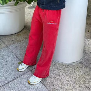 Pantalons de <span class=keywords><strong>jogging</strong></span> délavés à l'acide avec logo personnalisé pantalons de taille haute pantalons de délavage longs vintage pour hommes pantalons de survêtement délavés à l'acide en vrac - Product Image 2