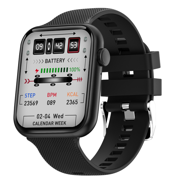 HT15 Fashion Smart Watch Heart Rate Blood Pressure 1.85inch BT Call Sports Fitness Tracker Smartwatch for Women Men