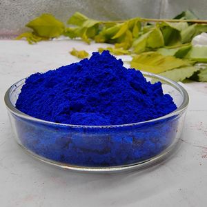 Пигмент оксид железа фталоцианиновый синий для тонеров, красок, акриловых порошковых покрытий: яркое окрашивание, высокая стабильность, устойчивость к свету - Product Image 2