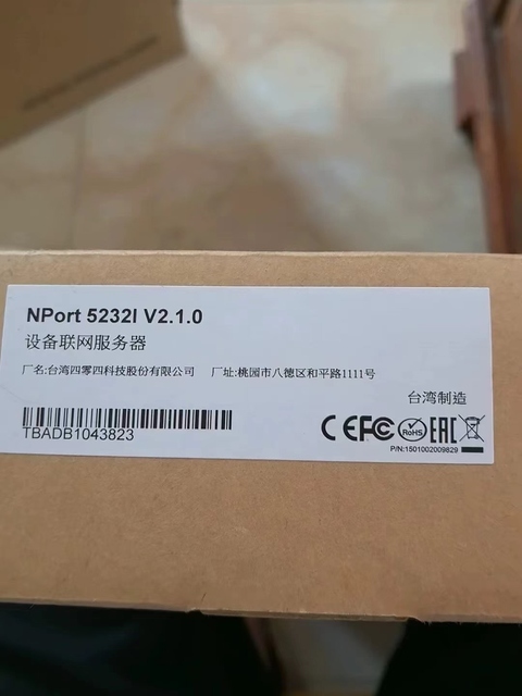 MOXA 5232I Serial Equipment Networking Server to Ensure Genuine Original. Industrial Control