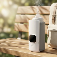 Chauffe-lait portable avec charge USB, chauffe-biberon pour bébé, température réglable, chauffe-biberon de voyage