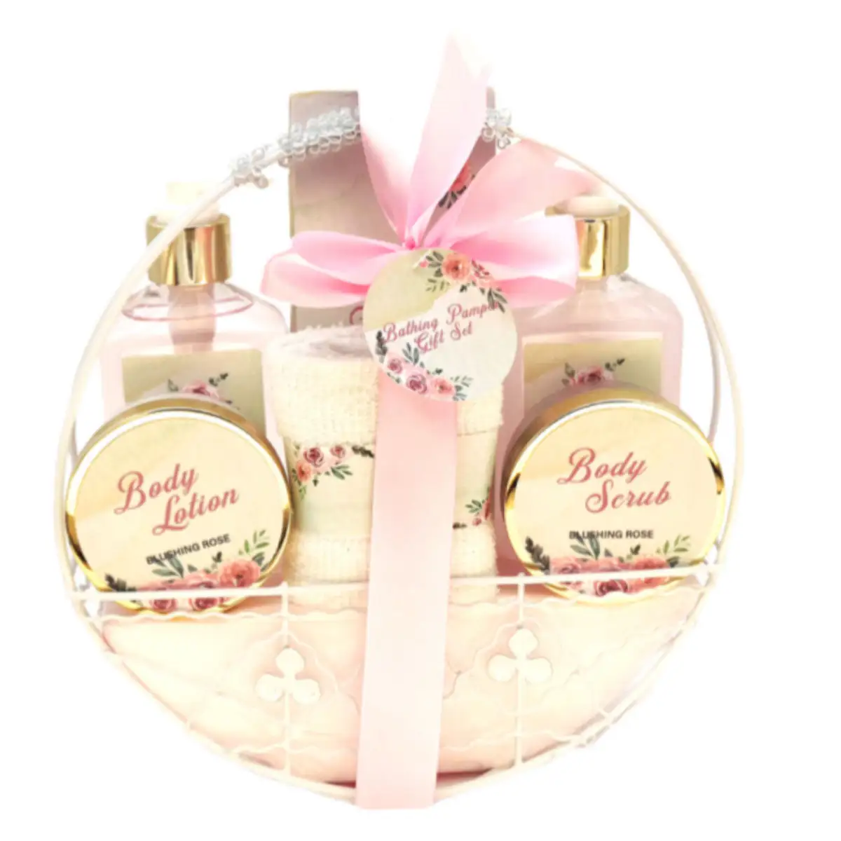 diy Newly designed custom private label romantic Valentine's Day gift box  family hotel spa gift set