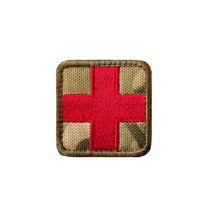 Rood Kruis 3d Geborduurde Redding Medische Badge Haak Lus Patch Voor Tactische Armband Doek Sticker Rugzak Kant Voor Hoed Pu - Product Image 4