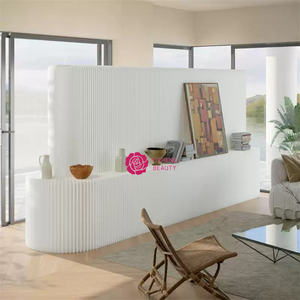 Yicheng Beauty gros papier carré et rond cloison écran bureau entrée cloison papier cloison avec des prix bon marché - Product Image 6