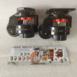 Qingdao Zhurui High Load Schwarz Höhen verstellbarer Fuß Industrielle Nivel lier rollen Hochleistungs-Lenkräder 40F 60F 80F 100F 120F - Product Image 2