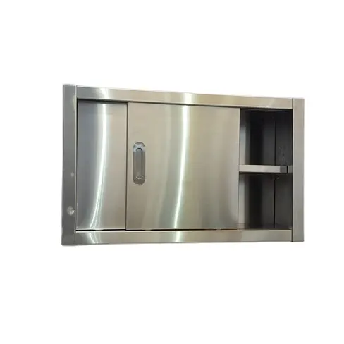 Easy Assemble Stainless Steel Wall Mounted Kitchen Cabinet, New Modular Kitchen Cabinet Designs in flat package
