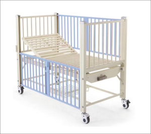 Cama de un solo Manivela para niños, cama de bebé práctica de una función para hospital - Product Image 2