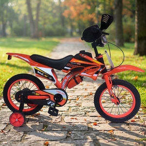 Prix direct usine Moto électrique pour enfant 12 14 16 18 pouces, Vélo enfant, Moto tout-terrain stylée avec musique - Product Image 2
