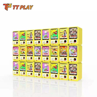 Distributeur de bonbons et de sucettes à monnayeur avec globe transparent de grande taille pour capsules de 27, 32 et 45 mm