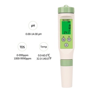 适用于 TDS 温度水质测试笔 LCD 显示屏 <span class=keywords><strong>pH</strong></span> 计 酸度计 便携式水质测试仪 2% TDS 精度 - Product Image 1