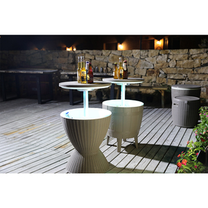 Outdoor Bar Ice Bucket Garden Portable Drinks Wine <strong>Beer</strong> Cooler <strong>Table</strong> - Product Image 6