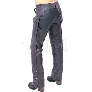 Chaps d'équitation pour femmes entièrement en cuir de qualité supérieure/Chaps de produits d'équitation de haute qualité pour femmes - Product Image 4