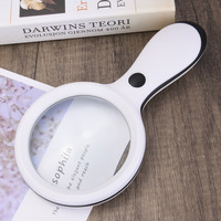 10X LED Handheld Magnifier with 18 LED Lights for Seniors Kids Jewelry