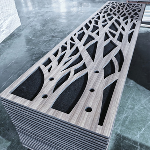 Panel Acústico de Listones de <span class=keywords><strong>Madera</strong></span> Ecológico |   Ladrillo de Sal Acústico para Pared, Ideal para Oficinas, Restaurantes, Spas y Estudios de Yoga - Product Image 1