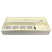 Boîte cadeau cosmétique haut de gamme personnalisée, réutilisable, écologique, recyclable, en carton, avec estampage à chaud doré