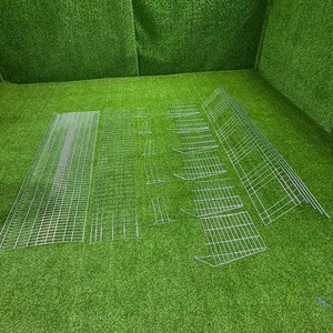 Jaula de Cría de Pollos de 2 Puertas Tipo H, Galvanizada, de 4 Niveles, Nueva, de Alta Calidad, para Granjas Comerciales en Nigeria - Product Image 6