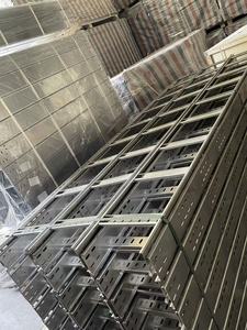 High Quality Large Span 200*100 Steel Corrosion Resistant Cable Ladder <b>Desk</b> Rack Tray 60pcs Capacity Construction Use - Product Image 3