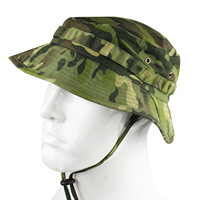 Sombrero de Pesca Plegable y Ajustable Estilo Jungle, Camuflaje, para Hombres y Mujeres, Ideal para Camping y Senderismo