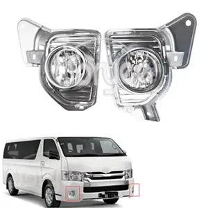 LED Fog Lamps For Hiace Bus KDH 200 2012 2013 2014 2015-2018 Commuter GL Van 2019 Front Bumper Lights Car Tuning Accessory Parts