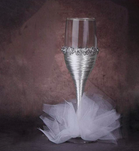 Verres à cocktail élégants pour réception de mariage, verres à champagne transparents en gros - Product Image 5