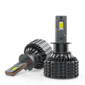 Bombilla LED H3 para Faros Delanteros de Automóvil, Sin Polaridad, Amplio Rango de Voltaje, Haz de Luz Estable, Ventilador de Alta Velocidad, Lámpara para Vehículo, para Uso en Niebla - Product Image 1
