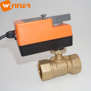 Van điều khiển điện winvall xử lý nước AC220V cơ giới thiết bị truyền động bằng đồng thau bóng van BSP nhỏ 2 cách lưu lượng nước van DN40 - Product Image 2