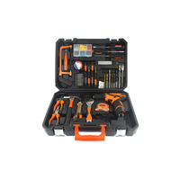 Perceuse sans fil professionnelle, ensemble d'outils pour maison, 106 pièces
