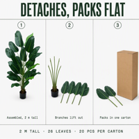 Art décor plante artificielle maison plantes en pot artificielles arbres bonsaï feuilles de caoutchouc feuille d'arbre en plastique décoratif intérieur tropical