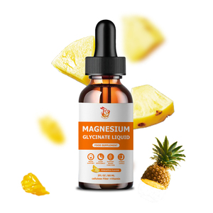 Gouttes liquides de glycinate de magnésium OEM ODM pour le soutien de l'humeur, l'optimisation du sommeil, la fonction intestinale et la réduction du stress - Product Image 1