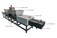 Machine d'extrusion automatique de sciure de bois, machine de compression de billes de bois, machine de fabrication de palettes en bois, palettes en bois pour machine à blocs