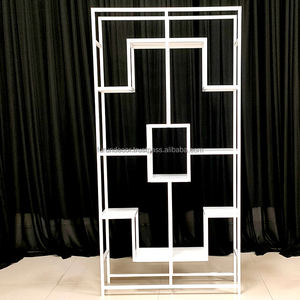 Soporte de flores de boda FURUN y soporte de vino para decoración del hogar soporte de flores soporte de decoración de fondo de fiesta - Product Image 5