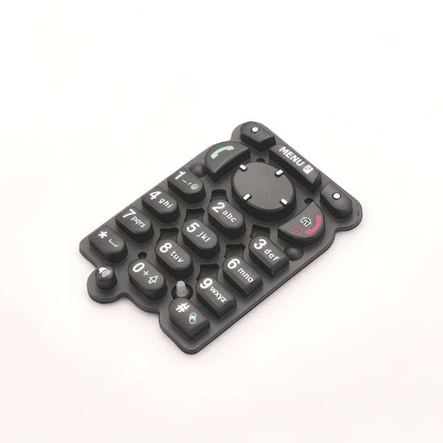 Custom Mold Silicone Keypad with Custom Color for Electronic Control Devices Mass Supply Replacement Operation Button