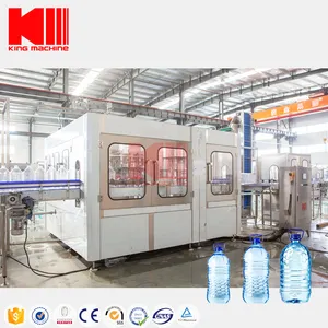 공장 맞춤형 자동 플라스틱 물병 10 리터 5 리터 물 충전 기계 생산 라인