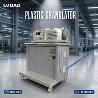 Équipement de découpe de granulés plastiques à fonctionnement stable, Granulateur rotatif de fabrication chinoise pour le granulage des déchets PP PE
