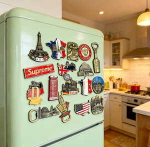 מגנטי מקרר בהתאמה אישית נוף לאומי מזכרת נסיעות תלת מימד מגנטי בגודל בינוני מדבקת מקרר קישוט לבית מתנה - Product Image 2