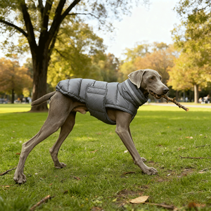 ג 'קט פוליאסטר עיצוב מותאם אישית רפלקט ג' קט פוליאסטר לשמור על כלב חם עמיד למים למטה האפוד יוקרתי לחיות מחמד בחורף - Product Image 3