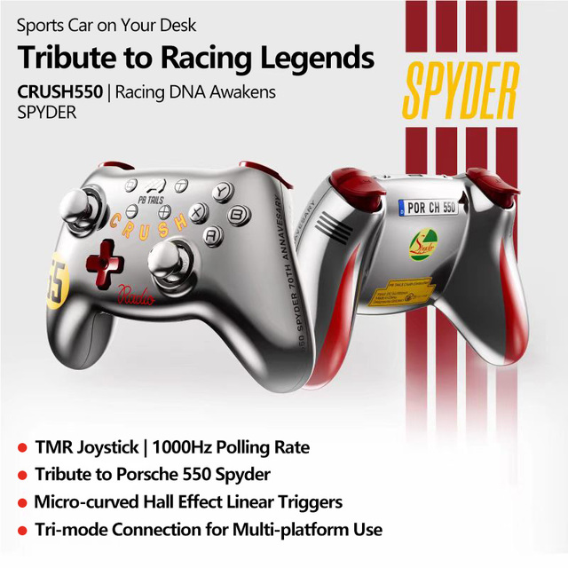 BT-Compatible Wireless Gaming Controller Gamepad for Switch Console Joystick with Vibration for PC/Android/iOS