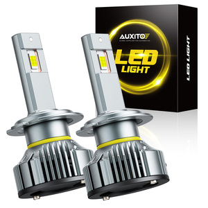 Kit de Conversión de Bombillas LED Auxito 9006 para Faros Delanteros, Luz Baja Súper Blanca, Paquete de 2 Bombillas Ajustables - Product Image 1