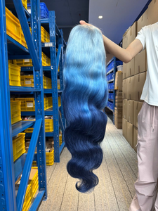 <span class=keywords><strong>Ginner</strong></span> 13x4 Lace Front Jungfräuliches Brasilianisches Echthaar Lange HD-Perücken Natürliche Damen Body Wave Frontal 180% Dichte Anpassbare Haare - Product Image 3