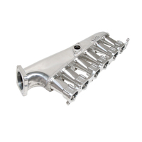 Collecteur d'admission KYOSTAR Billet CNC 2JZ-GTE avec rail de carburant 90 mm, corps de papillon 90 mm, injecteurs 14 mm