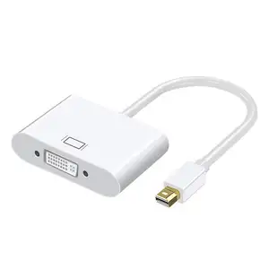 OEM ODM Commonly Used Computer Accessories & Parts Mini Displayport To DVI Adapter For PC 4K Mini DP To DVI Cable