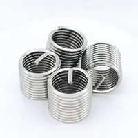 304 Stainless Steel Metric Helical Coil Insert Fasteners M2 Fully Threaded for Industrial Internal Thread Repair
