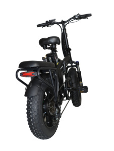 Bicicleta Eléctrica <span class=keywords><strong>Plegable</strong></span> de 16 Pulgadas, 48V 250w a 500W, Neumáticos Anchos, 45KM/H, Bicicleta <span class=keywords><strong>Plegable</strong></span> de 16 Pulgadas, Bicicleta <span class=keywords><strong>Plegable</strong></span> para Hacer Ejercicio - Product Image 4