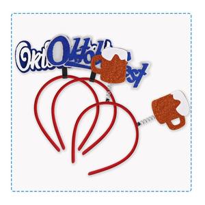 Accessoires de <span class=keywords><strong>cheveux</strong></span> décoratifs Oktoberfest Favor Munich Party Decoration Supplies pour améliorer l'humeur - Product Image 2