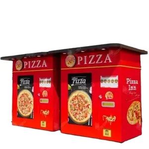 智能冷冻全自动披萨自动制作现场带雨棚的披萨