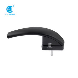 Poignée de fenêtre incurvée en alliage d'aluminium de haute qualité avec système de verrouillage pour fenêtres à battants en PVC et acier - Product Image 2