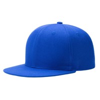 Casquettes Hip-Hop à Visière Plate en Polyester Brodé Personnalisé avec Logo, Style Américain, Chapeaux de Soleil Tendance