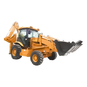 Haohong mới bánh xe tải <span class=keywords><strong>backhoe</strong></span> <span class=keywords><strong>Digger</strong></span> 2-in-1 phía trước <span class=keywords><strong>loader</strong></span> và <span class=keywords><strong>backhoe</strong></span> với động cơ và bơm thành phần cốt lõi - Product Image 4